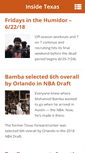 Mobile Screenshot of insidetewww.insidetexas.com